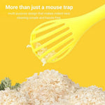 Plastic Hamster Clip with Locking Mechanism One Pull One Push for Safe Interaction - GreenFur