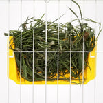 Plastic Hay Rack for Small Pets Secure Cage Feeder Promotes Healthy Eating - GreenFur
