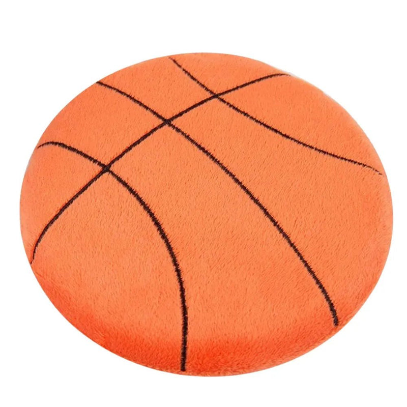 Plush Basketball Dog Flying Disc with Squeaker - GreenFur