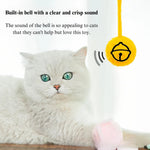 Plush Bell Cat Toy Ball Interactive Yarn Toy for Cat - GreenFur