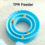 Plush Elephant Shape Detachable Dog Toy with TPR Slow Feeder - GreenFur
