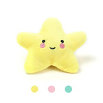 Plush Star Squeaky Chew Toy Durable Dog Entertainment Toy - GreenFur
