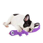 Plush with Crinkle Paper Teething Chew Toy for Dogs - GreenFur