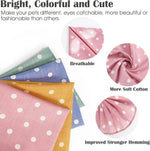 Polka Dot Pet Bandana Cotton Triangle Scarf for Cats and Dogs - GreenFur