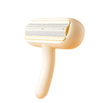 Polyester Filament Bristles Orange ABS Pet Hair Remover - GreenFur
