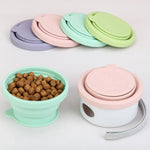 Portable 3in1 Pet Feeding Bottle Food Container Waste Bag and Bowl Set - GreenFur
