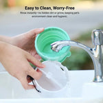 Portable 3in1 Pet Feeding Bottle Food Container Waste Bag and Bowl Set - GreenFur