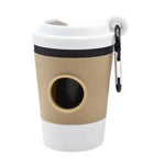 Portable Coffee Cup Style Pet Waste Bag Dispenser - GreenFur