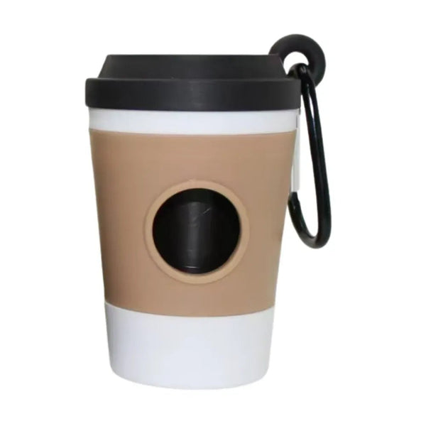 Portable Coffee Cup Style Pet Waste Bag Dispenser - GreenFur