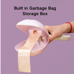 Portable Dog Poop Scooper with Built - in Bag Storage - GreenFur