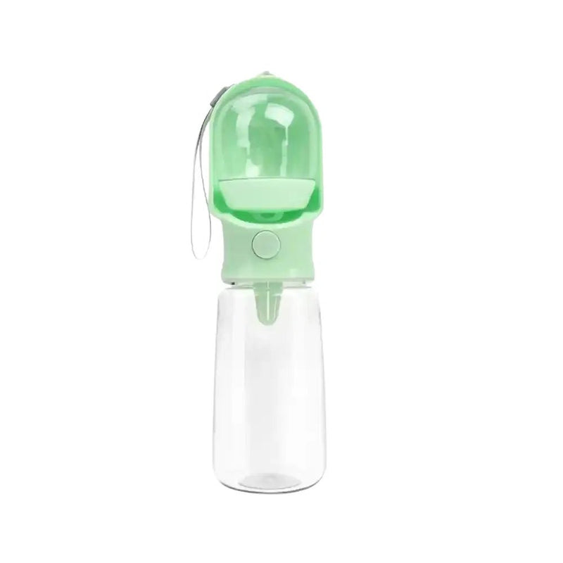 Portable Dog Water Bottles With Food Feeder for Pet Walks - GreenFur