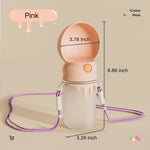 Portable Dog Water Cup Outdoor Drinking Water Dispenser - GreenFur