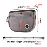 Portable Durable Pet Training Waist Bag for Walks and Training - GreenFur