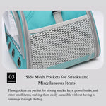 Portable Foldable Pet Carrier for Parrots and Hamsters - GreenFur