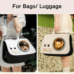 Portable Foldable Shoulder Oxford Fabric Cat Carrier - GreenFur