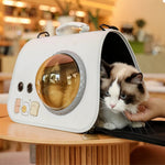 Portable Foldable Shoulder Oxford Fabric Cat Carrier - GreenFur