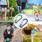 Portable Foldable Silicone Dog Bowl Outdoor Pet Bowl - GreenFur