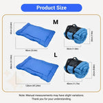 Portable Outdoor Foldable Roll Up Waterproof Dog Bed Sofa Style Pet Mat - GreenFur