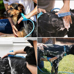 Portable Outdoor Massage Dog Shower Sprayer - GreenFur