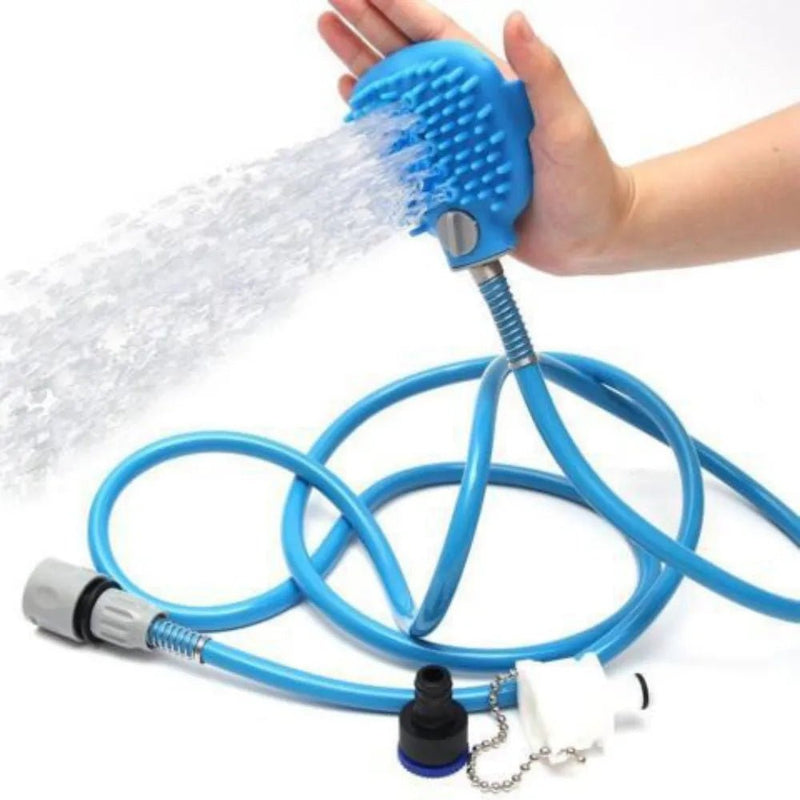 Portable Outdoor Massage Dog Shower Sprayer - GreenFur