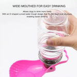 Portable Pet Bottle for Walking Dog Water Bottle for Travel - GreenFur