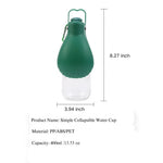 Portable Pet Bottle for Walking Dog Water Bottle for Travel - GreenFur