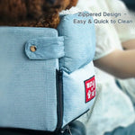 Portable Pet Car Seat Cushion with Detachable Mat for Home and Travel - GreenFur