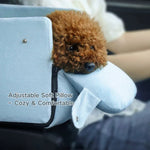Portable Pet Car Seat Cushion with Detachable Mat for Home and Travel - GreenFur