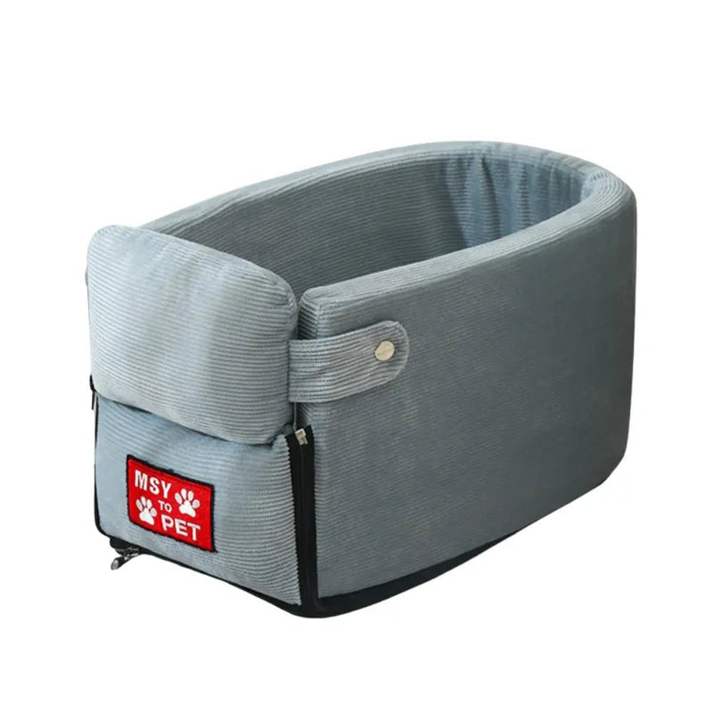 Portable Pet Car Seat Cushion with Detachable Mat for Home and Travel - GreenFur