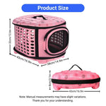 Portable Pet Carrier Handheld Bag Handbag Large Capacity Dog Cat Travel Crate - GreenFur
