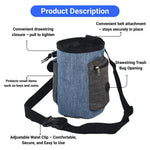 Portable Pet Training Bag Outdoor Treat Pouch Waist Bag for Dog Outdoor Activities - GreenFur