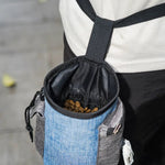 Portable Pet Training Bag Outdoor Treat Pouch Waist Bag for Dog Outdoor Activities - GreenFur