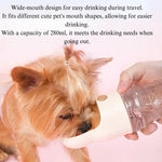Portable Pet Travel Cup Water Bottle and Dispenser - GreenFur