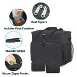 Portable Pet Travel Storage Bag Food Container Treat Pouch for Outdoor Dogs and Cats - GreenFur