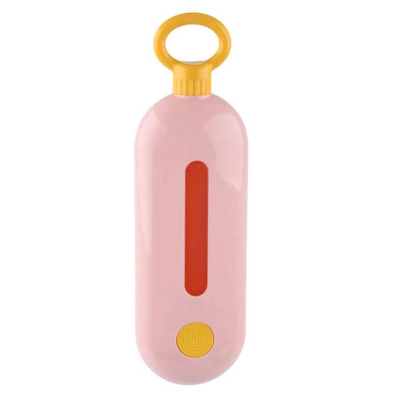 Portable Pet Travel Water Bottle with U - Shaped Water Trough - GreenFur