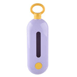 Portable Pet Travel Water Bottle with U - Shaped Water Trough - GreenFur