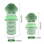 Portable Pet Water Bottle for Outdoor Walking and Traveling with Dogs - GreenFur