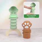 Portable Pet Water Bottle for Outdoor Walking and Traveling with Dogs - GreenFur