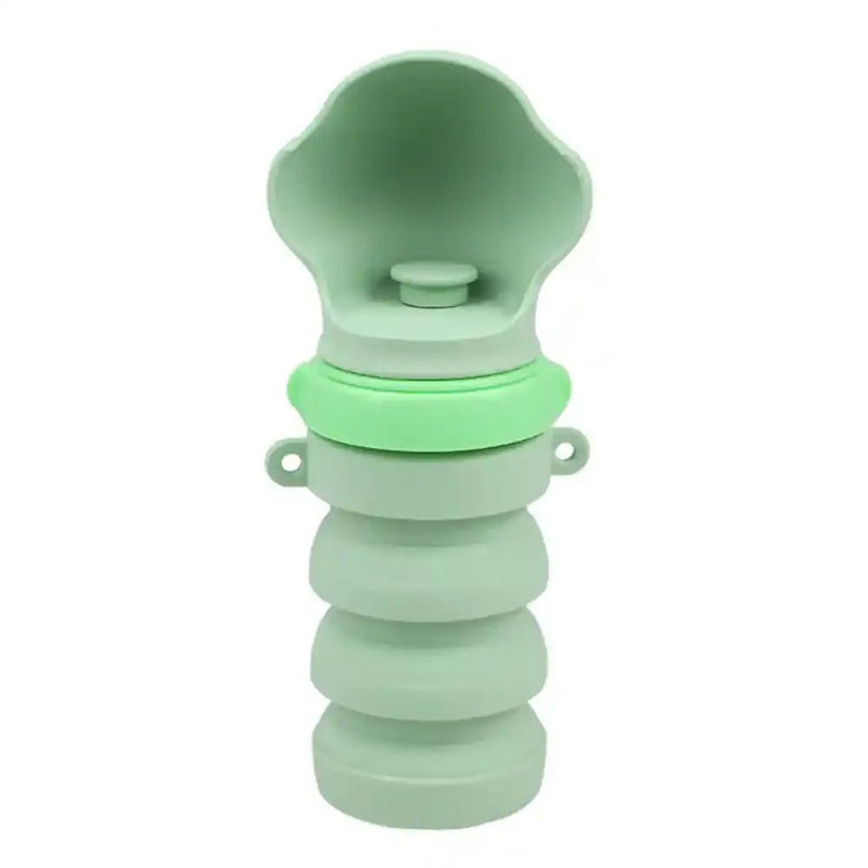 Portable Pet Water Bottle for Outdoor Walking and Traveling with Dogs - GreenFur