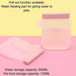 Portable Silicone Water Bag for Dogs Pet Water Dispenser for Outdoor Use - GreenFur
