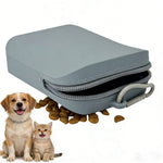 Portable Silicone Waterproof Dog Food Bag - GreenFur