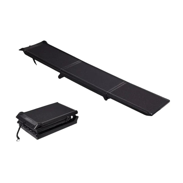 Portable Tri - Fold Pet Car Ramp Non - Slip Dog Ladder - GreenFur