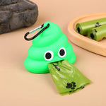 Portable Vinyl Pet Poop Bag Holder with Waste Bags - GreenFur