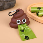Portable Vinyl Pet Poop Bag Holder with Waste Bags - GreenFur