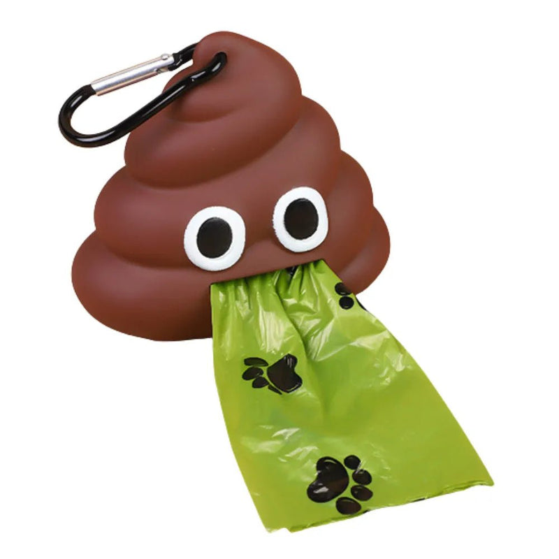 Portable Vinyl Pet Poop Bag Holder with Waste Bags - GreenFur