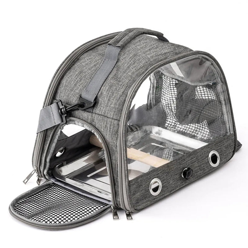 Portable Waterproof Foldable Travel Carrier Oxford for Small Pets - GreenFur