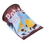 Potato Chips Packaging Style Cat Crinkle Tunnel Toy - GreenFur