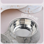 Premium Stainless Steel Pet Bowl for Cats and Dogs - GreenFur