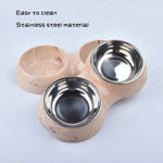 Premium Stainless Steel Pet Bowl for Cats and Dogs - GreenFur