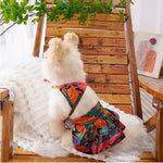 Printed Dog Bikini Swimwear Polyester Summer Beach Outfit - GreenFur